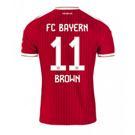 Pánské fotbalový oblečení Bayern Munich Nathaniel Brown #11 Domácí košile 2026-27 Krátkým Rukávem